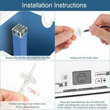 Cartridge Carbon Filter Replacement Kit for SoClean 2: Filters&Check Valve 4SET